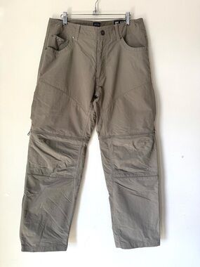 Kuhl Men’s Liberator Stealth Convertible Pants Khaki 34x30